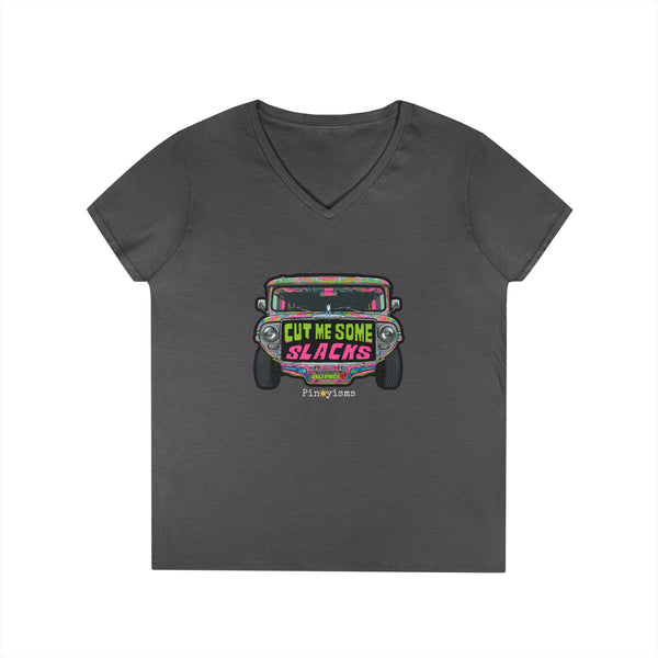 Cut Me Some Slacks Jeepney V-Neck Shirt