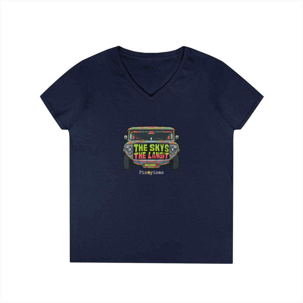 The Sky's the Langit Jeepney V-neck Shirt