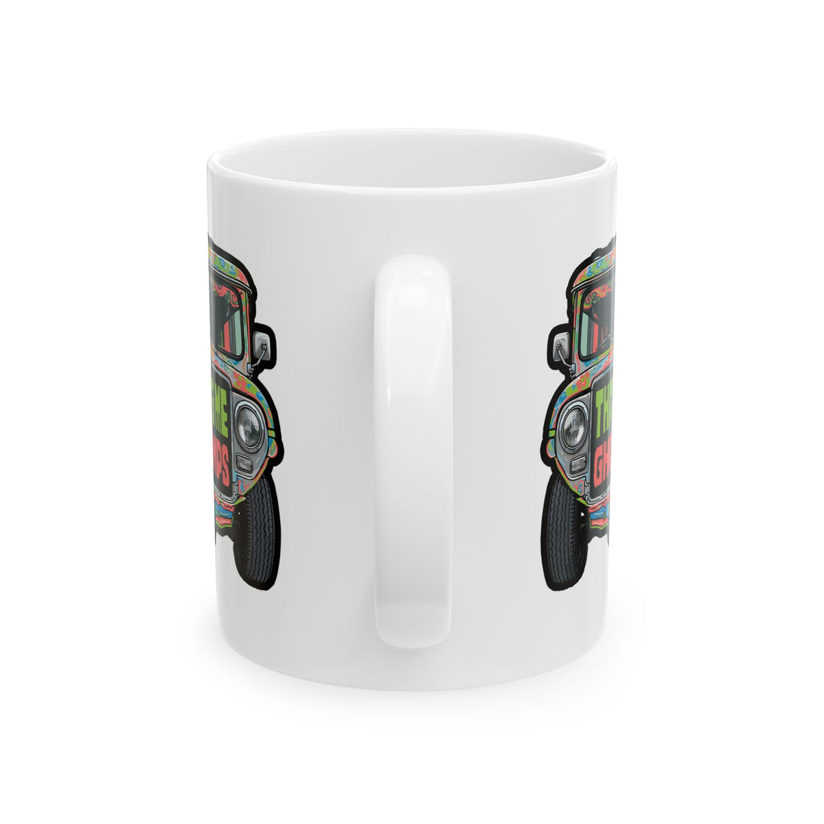 That Gives Me Ghost Bumps Jeepney White Mug