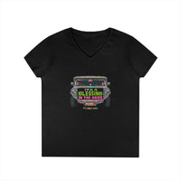 It's A Blessing In The Sky Jeepney V-neck Shirt