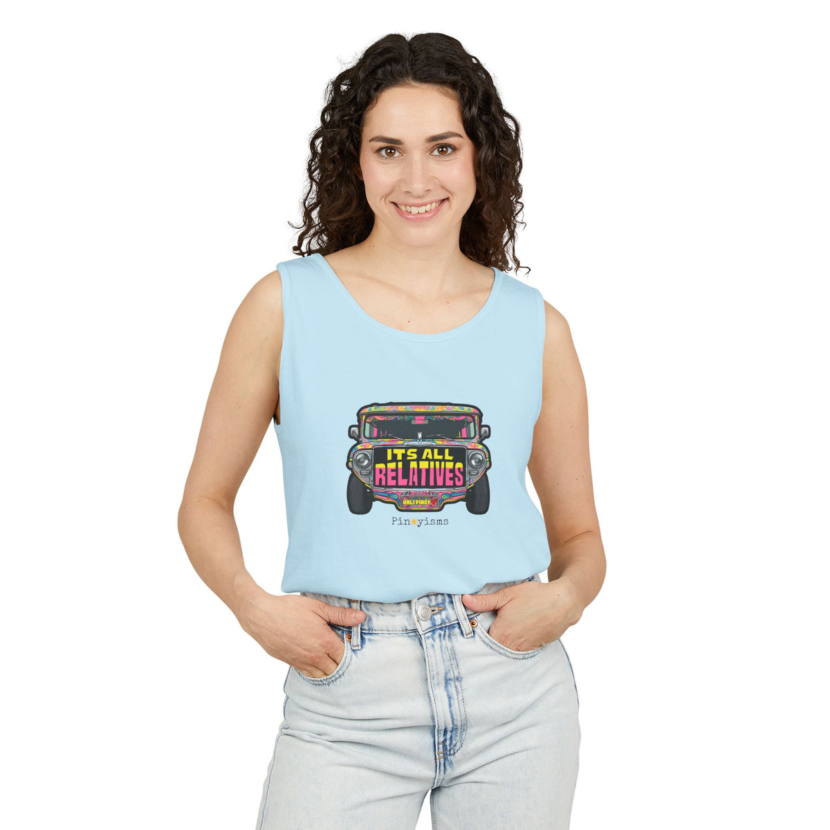 It's All Relatives Jeepney Tank Top