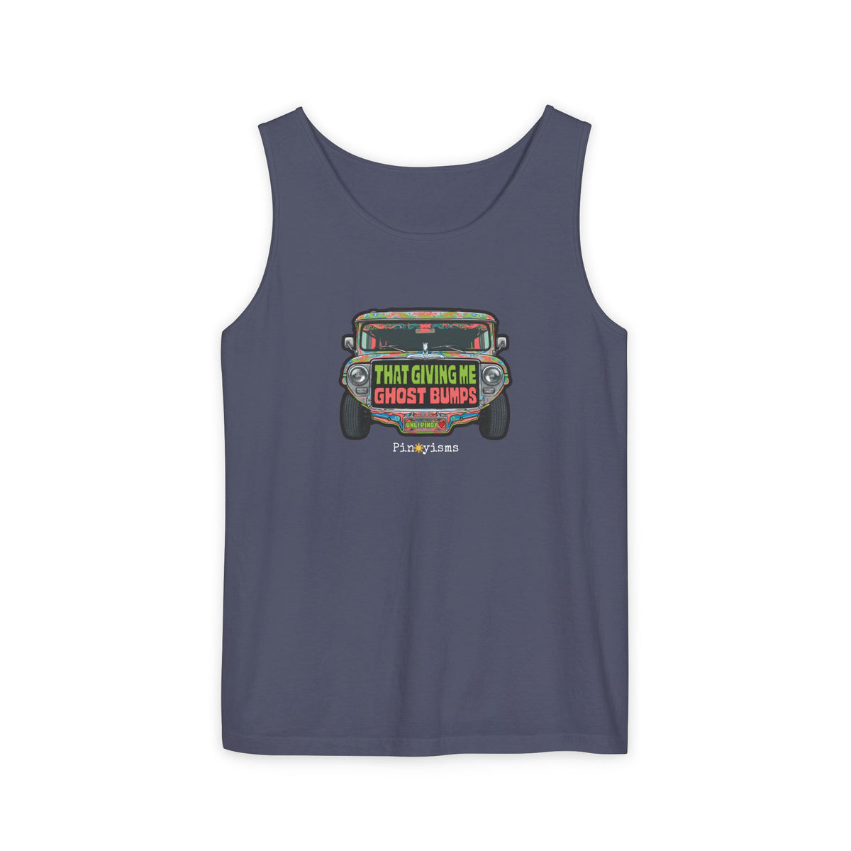 That Gives Me Ghost Bumps Jeepney Tank Top