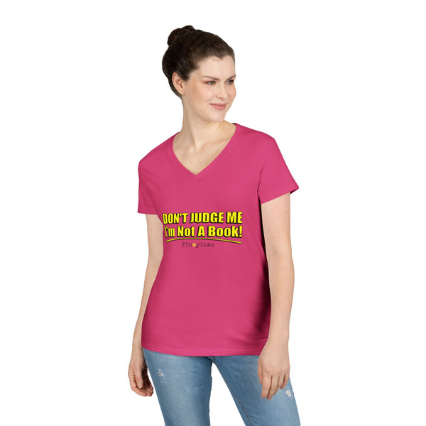 Don't Judge Me I'm Not A Book V-Neck Shirt