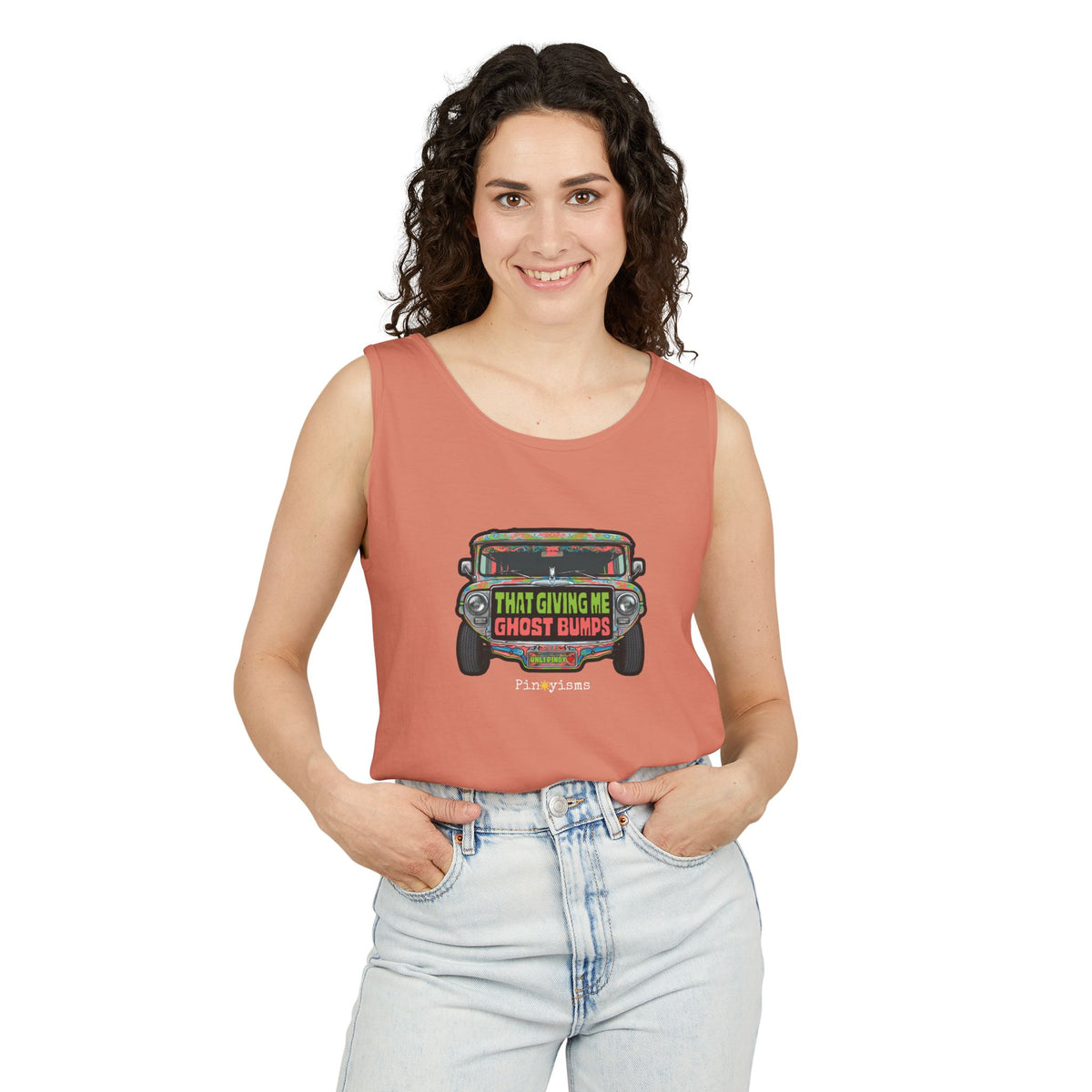 That Gives Me Ghost Bumps Jeepney Tank Top