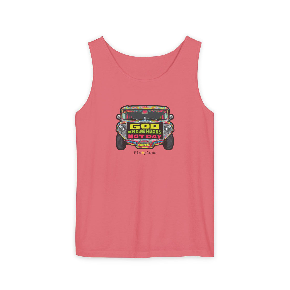 God Knows Judas Not Pay Jeepney Tank Top