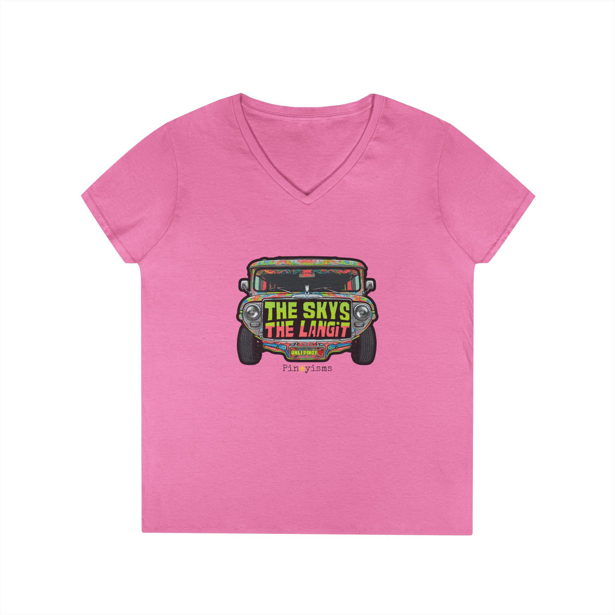 The Sky's the Langit Jeepney V-neck Shirt