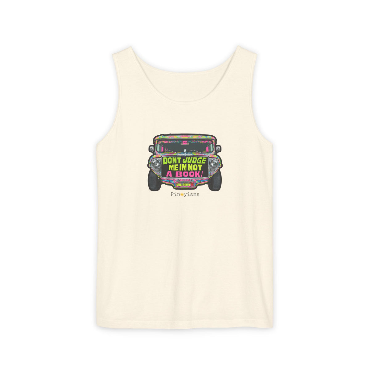 Don’t Judge Me I’m Not A Book Jeepney Tank Top