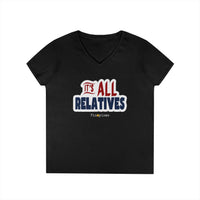 It's All Relatives V-neck Shirt