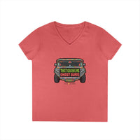 That Gives Me Ghost Bumps Jeepney V-neck Shirt