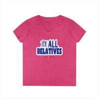 It's All Relatives V-neck Shirt