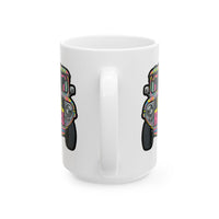 It's All Relatives Jeepney White Mug