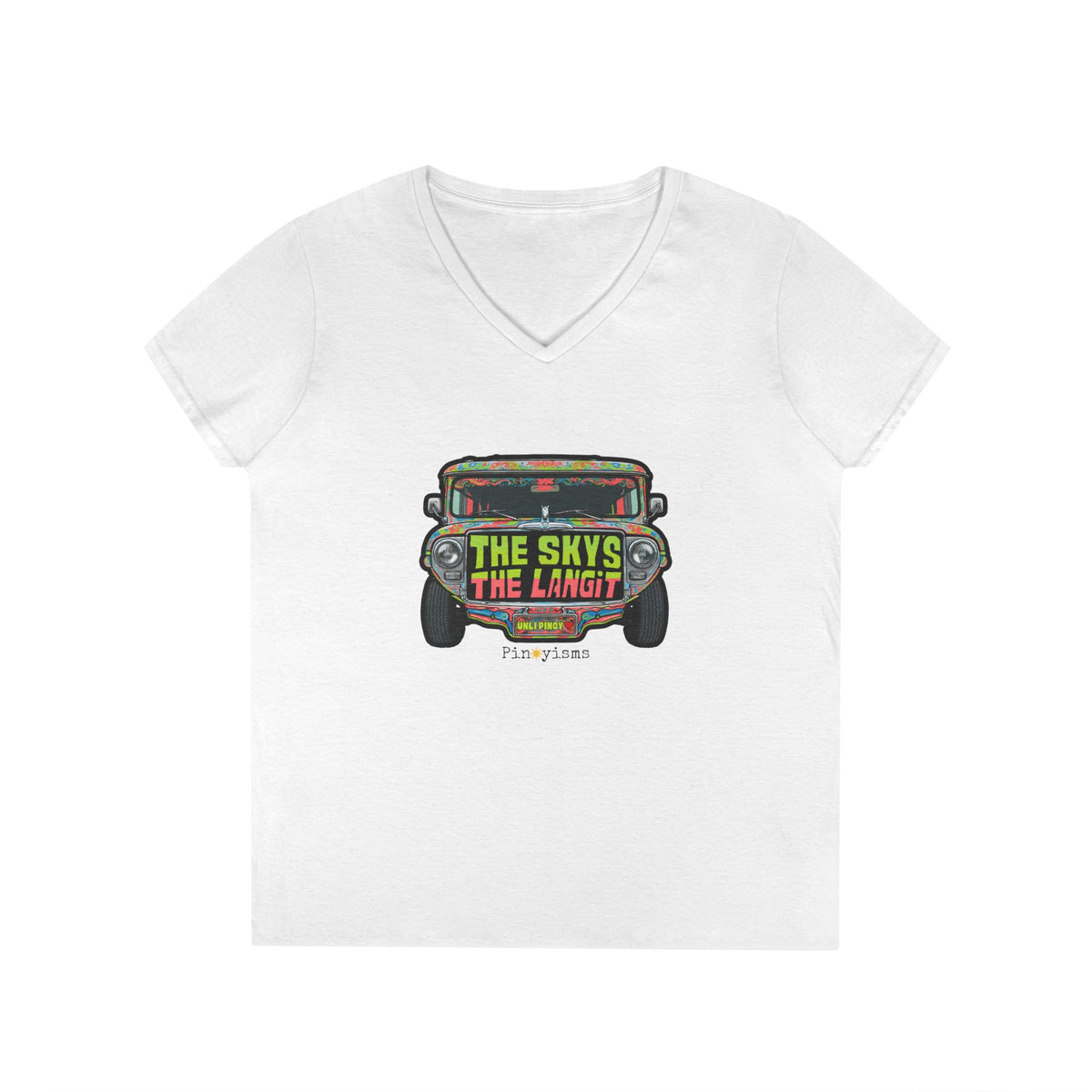 The Sky's the Langit Jeepney V-neck Shirt