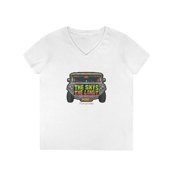 The Sky's the Langit Jeepney V-neck Shirt