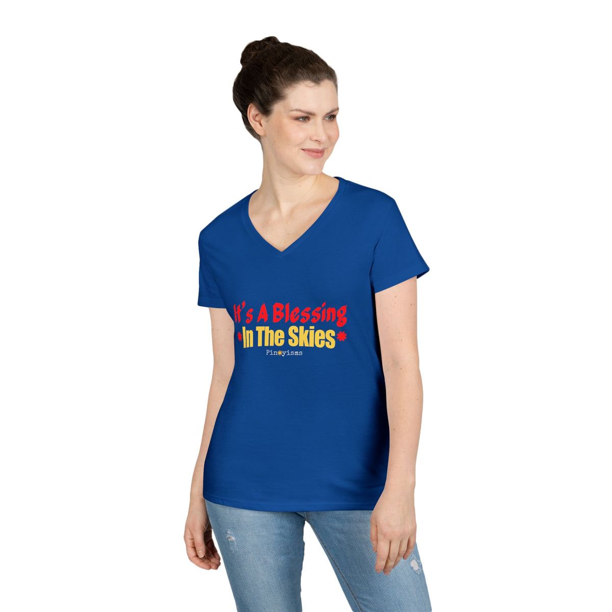 It's A Blessing In The Skies V-neck Shirt