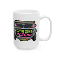 Cut Me Some Slacks Jeepney White Mug