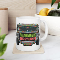 That Gives Me Ghost Bumps Jeepney White Mug