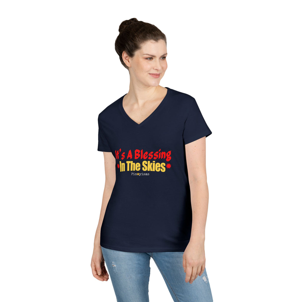 It's A Blessing In The Skies V-neck Shirt