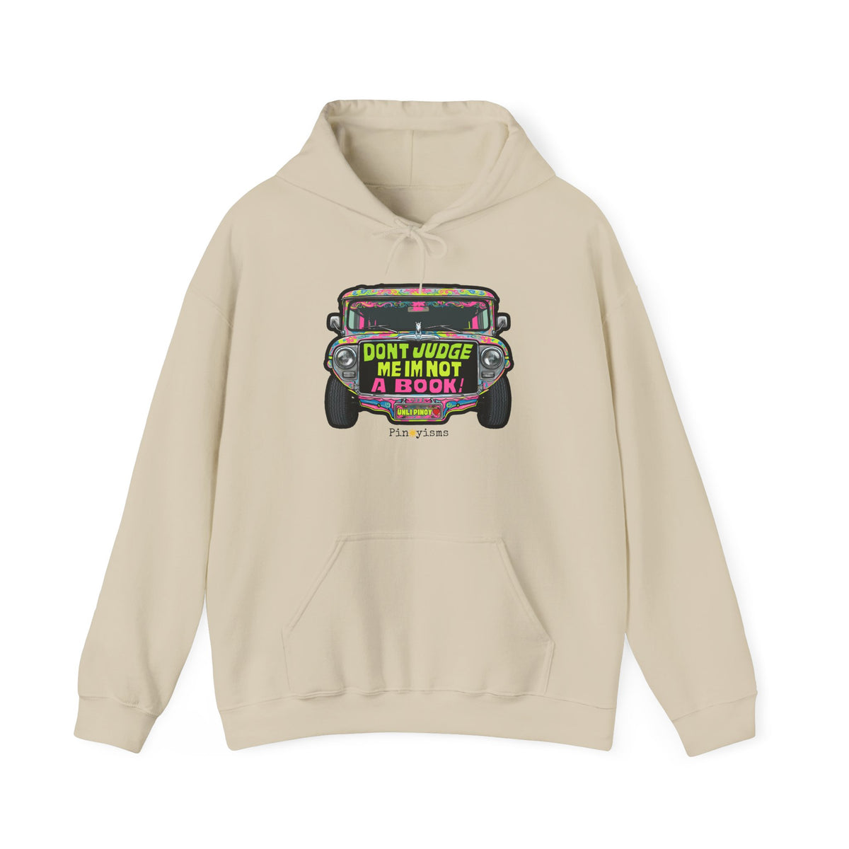 Don't Judge Me I'm Not A Book Jeepney Hoodie