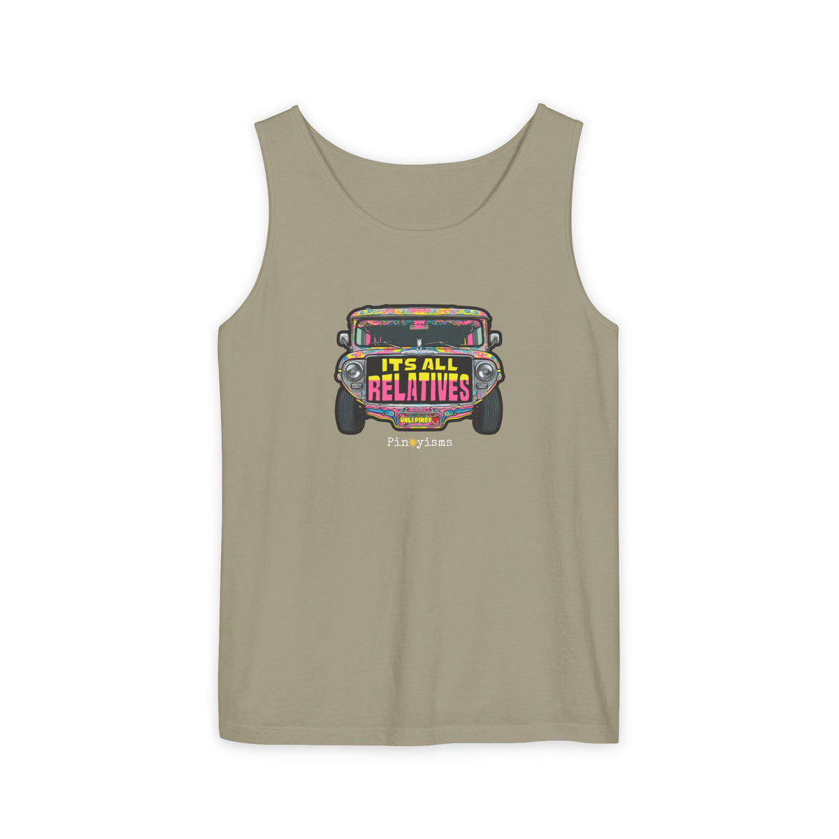 It's All Relatives Jeepney Tank Top