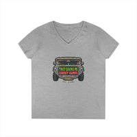 That Gives Me Ghost Bumps Jeepney V-neck Shirt