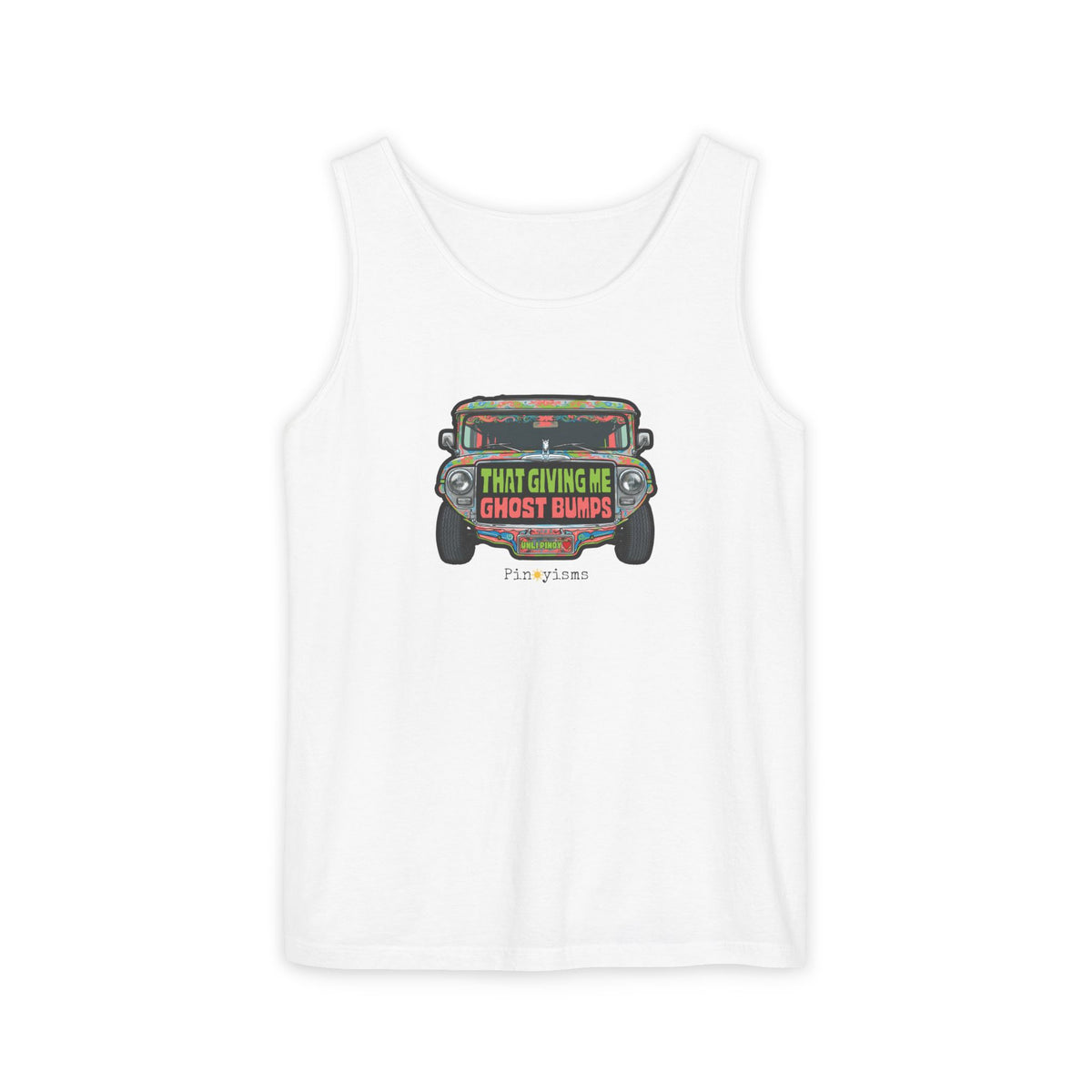 That Gives Me Ghost Bumps Jeepney Tank Top