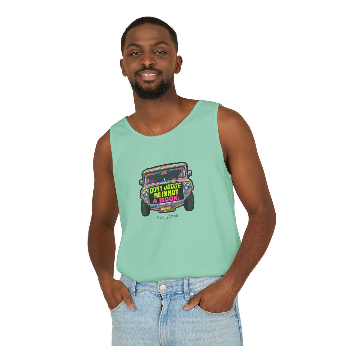 Don’t Judge Me I’m Not A Book Jeepney Tank Top