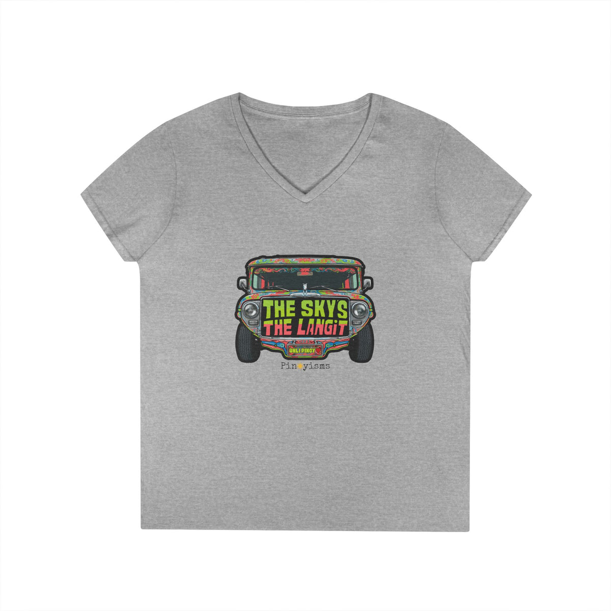 The Sky's the Langit Jeepney V-neck Shirt