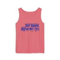 God Knows Judas Not Pay Tank Top