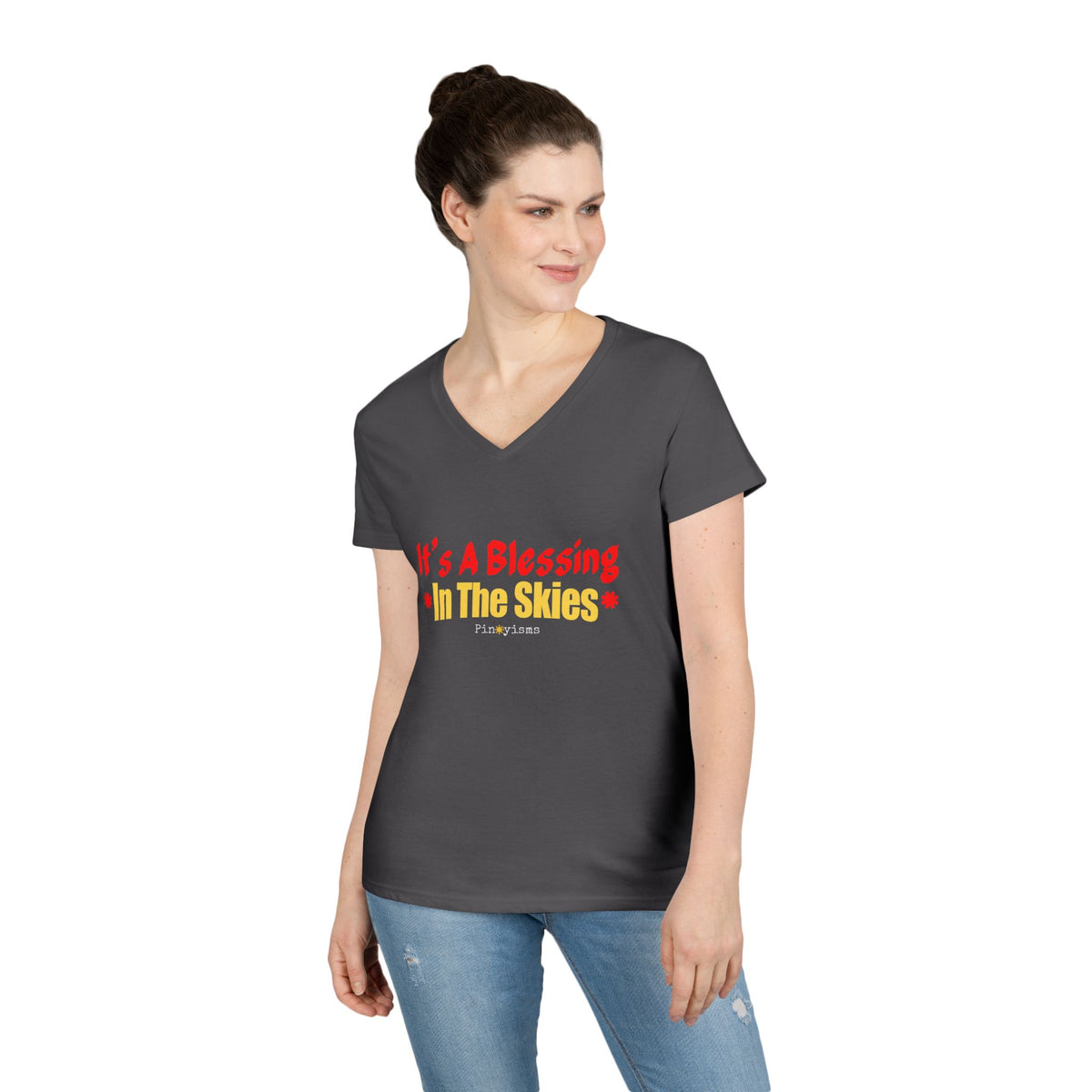 It's A Blessing In The Skies V-neck Shirt