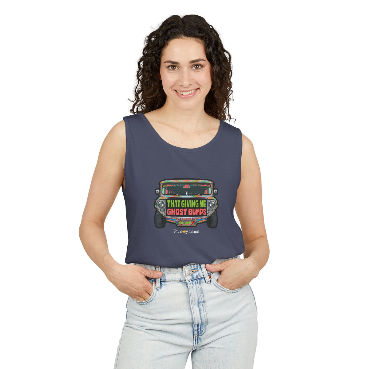 That Gives Me Ghost Bumps Jeepney Tank Top