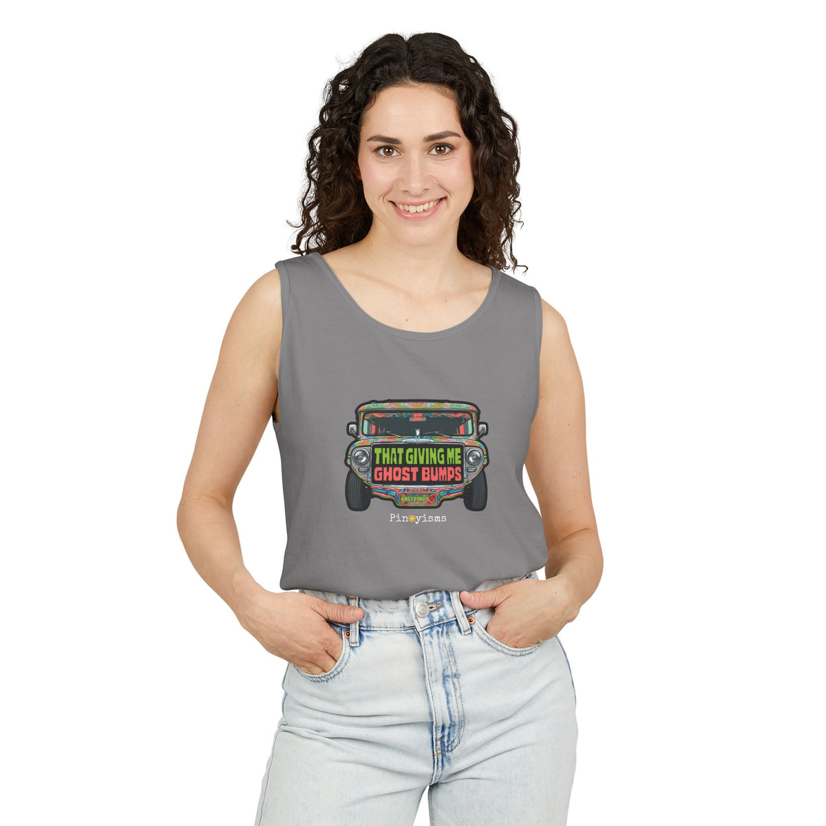 That Gives Me Ghost Bumps Jeepney Tank Top