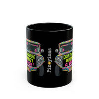 Don't Judge Me I'm Not a Book Jeepney Black Mug