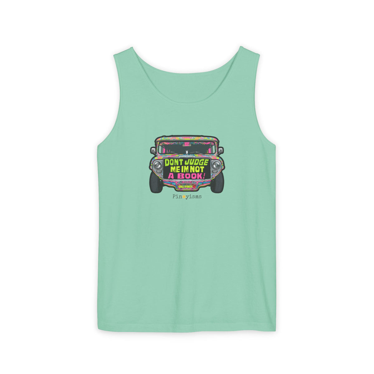 Don’t Judge Me I’m Not A Book Jeepney Tank Top