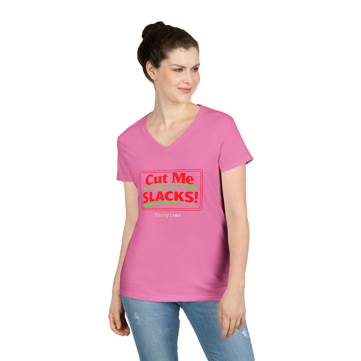 Cut Me Some Slacks! V-Neck Shirt