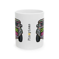 Cut Me Some Slacks Jeepney White Mug
