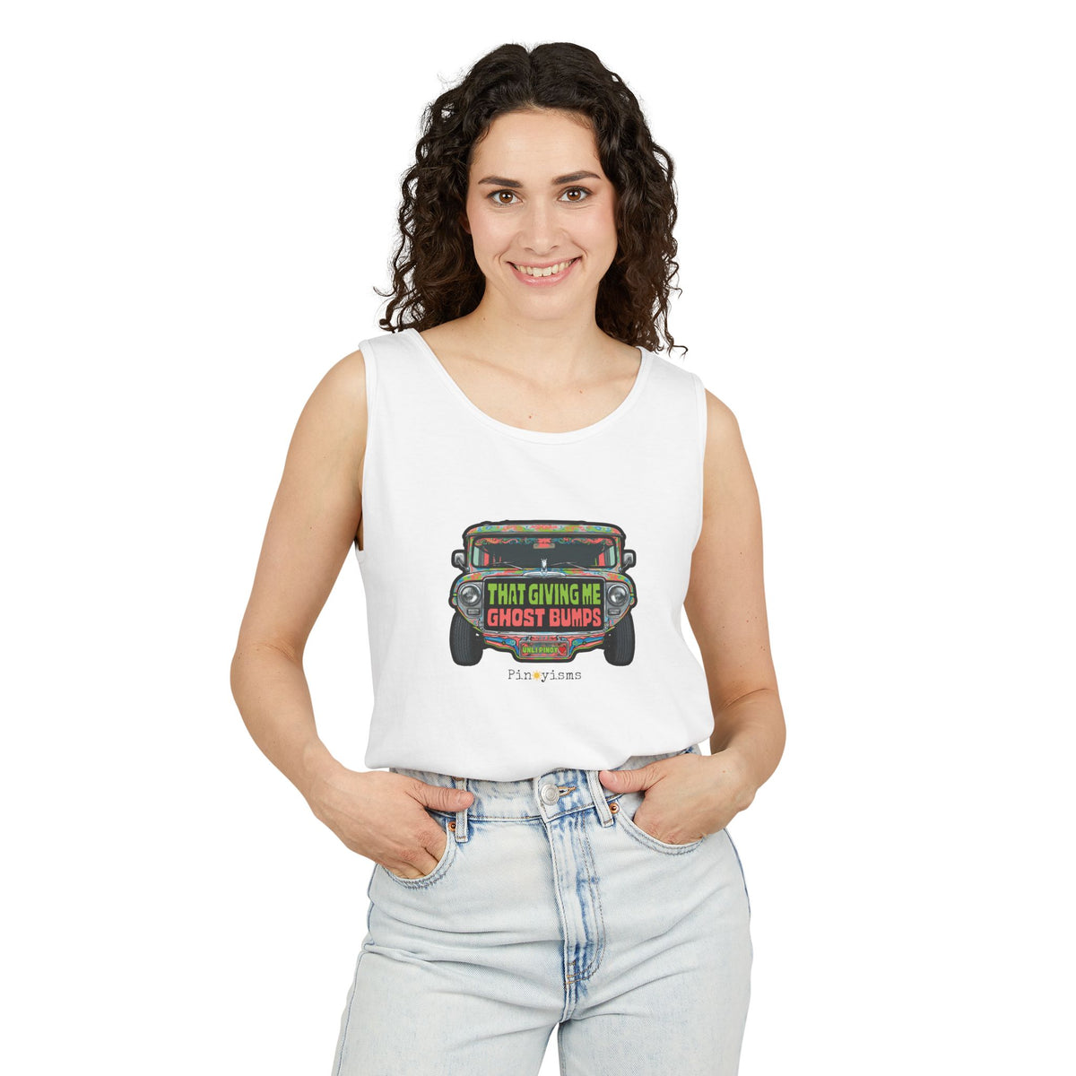 That Gives Me Ghost Bumps Jeepney Tank Top