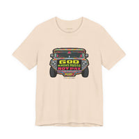 God Knows Judas Not Pay Jeepney T-Shirt