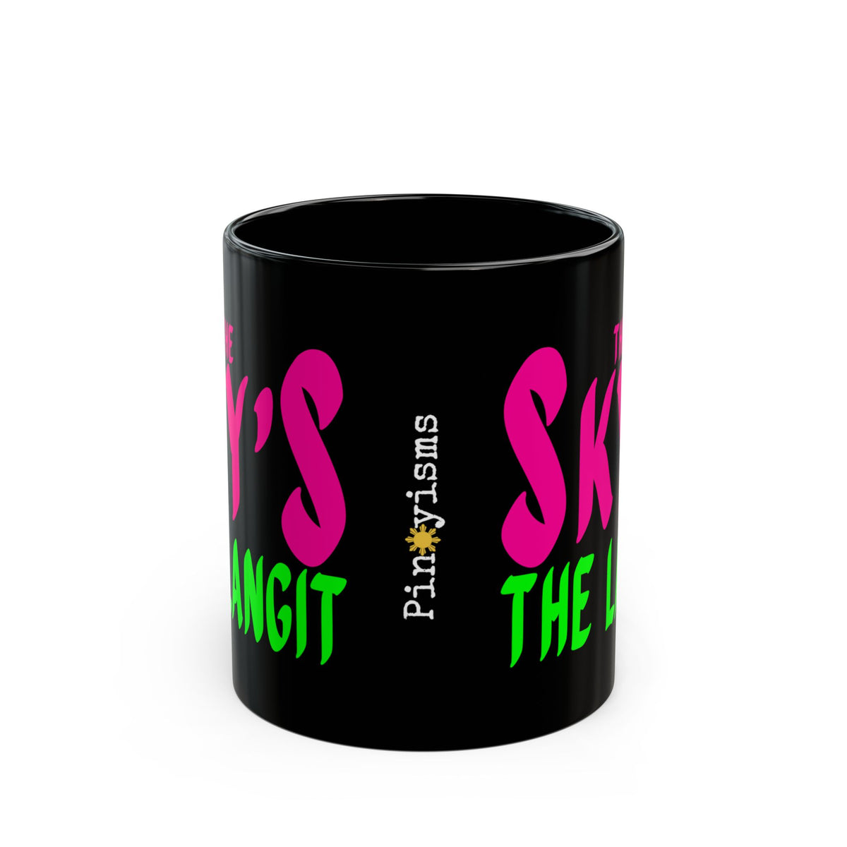 The Sky's the Langit Black Mug