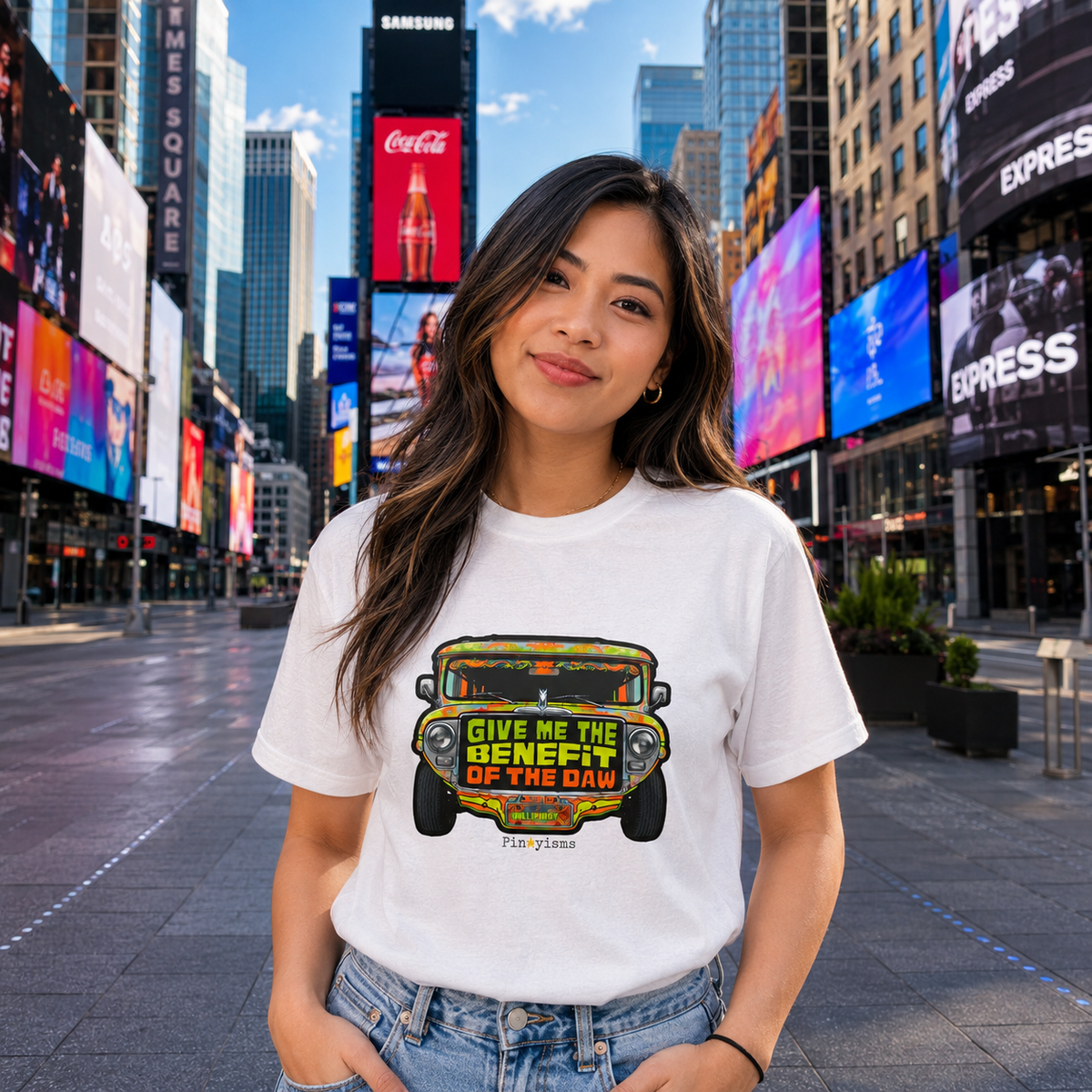Give Me the Benefit of the Daw Jeepney T-Shirt