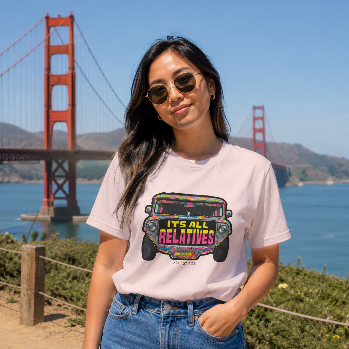 It's All Relatives Jeepney T-Shirt
