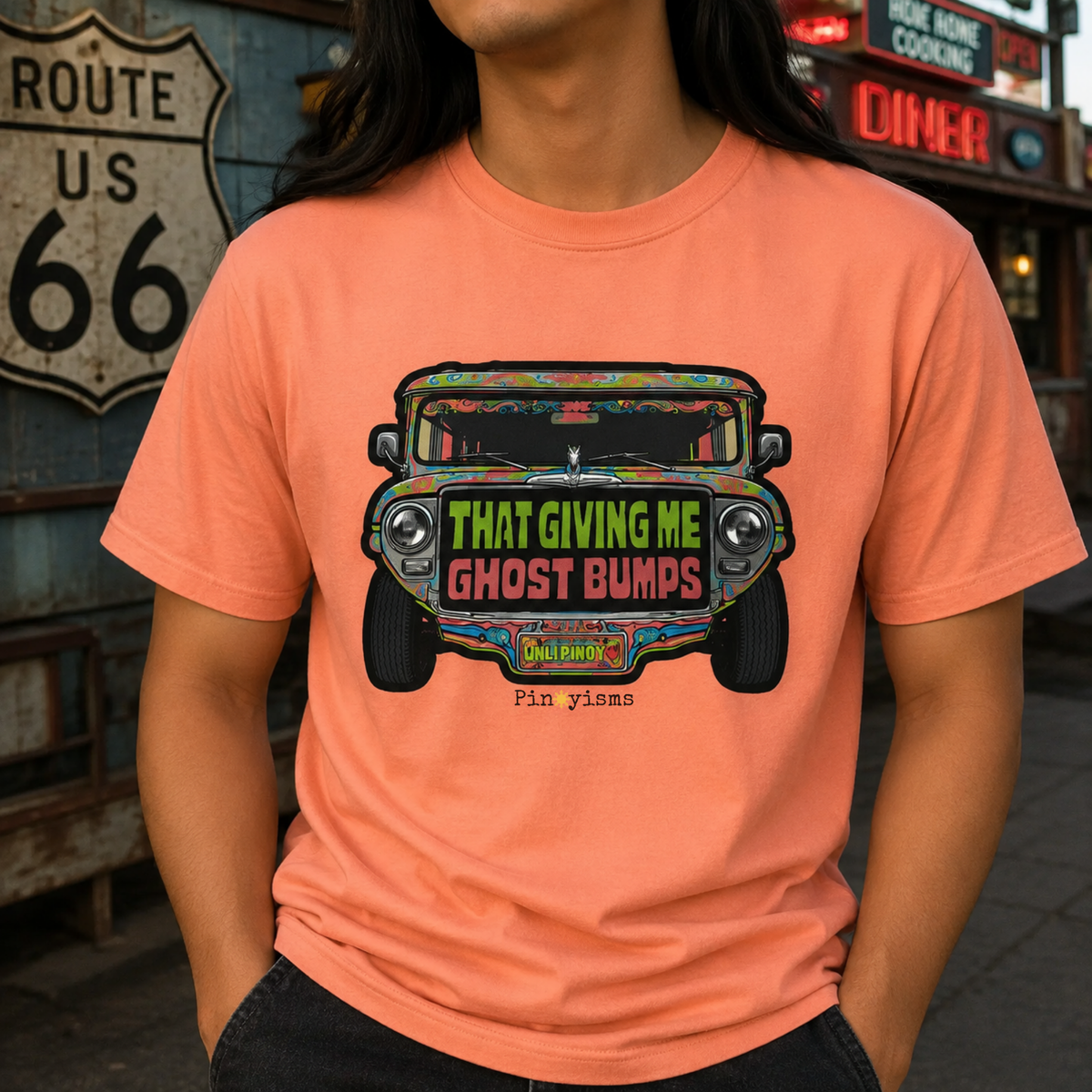 That Gives Me Ghost Bumps Jeepney T-Shirt