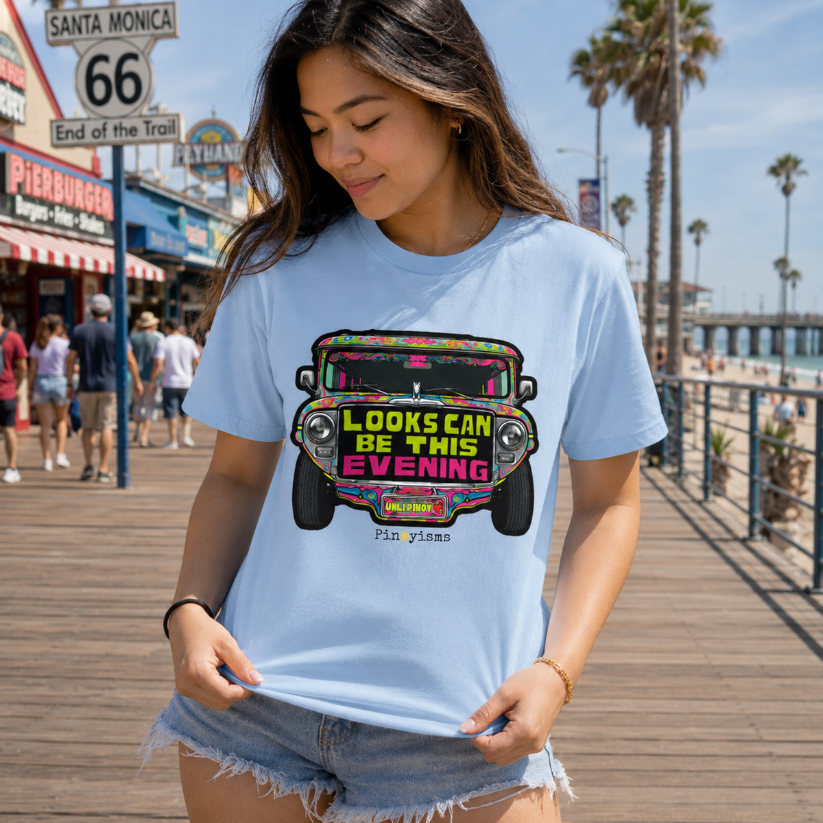 Looks Can Be This Evening Jeepney T-Shirt