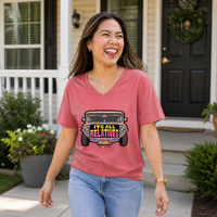 It's All Relatives Jeepney V-neck Shirt