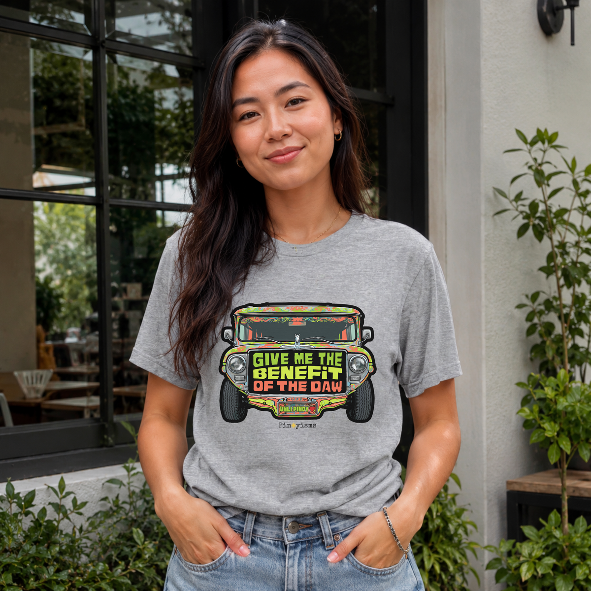 Give Me the Benefit of the Daw Jeepney T-Shirt