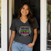 Cut Me Some Slacks Jeepney V-Neck Shirt