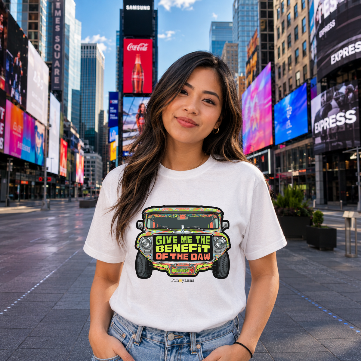 Give Me the Benefit of the Daw Jeepney T-Shirt